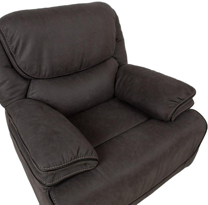 Lounge Chair Gordy | size: Width: 93cm, Height: 106cm, Depth: 100cm | color: Gray | image: 6 | variant: 1016722