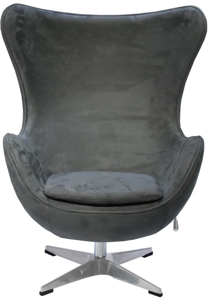 Lounge Chair Grand Star | size: Width: 78cm, Height: 104cm, Depth: 87cm | color: Gray | image: 1 | variant: 1004831