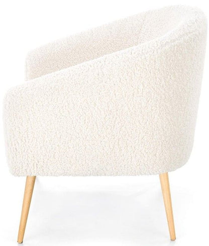 Lounge Chair Grifon 2 | size: Width: 77cm, Height: 78cm, Depth: 67cm | color: White | image: 2 | variant: 1012511