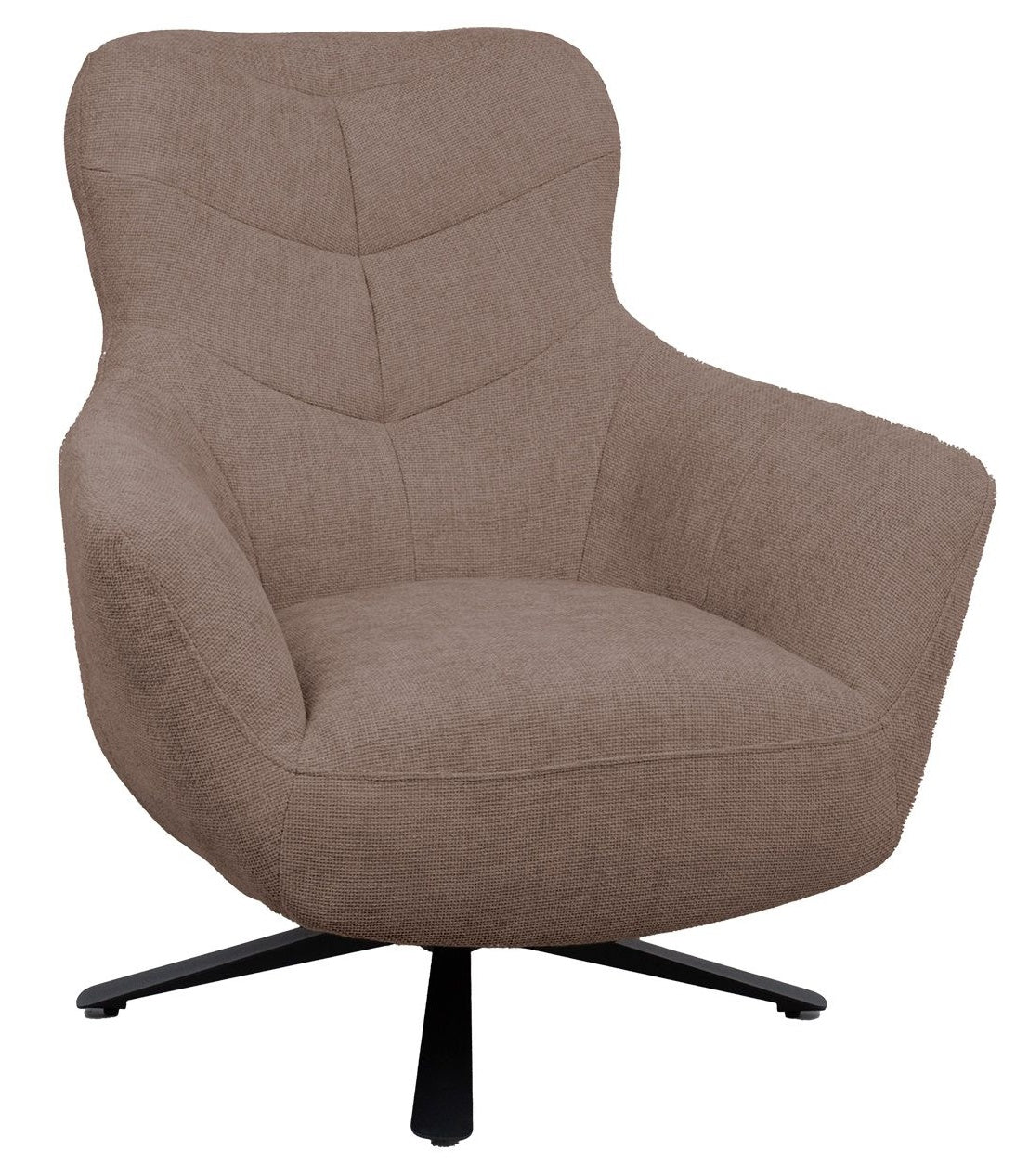 Lounge Chair Helga | size: Width: 90cm, Height: 99cm, Depth: 89cm | color: Brown | image: 0 | variant: 1004842