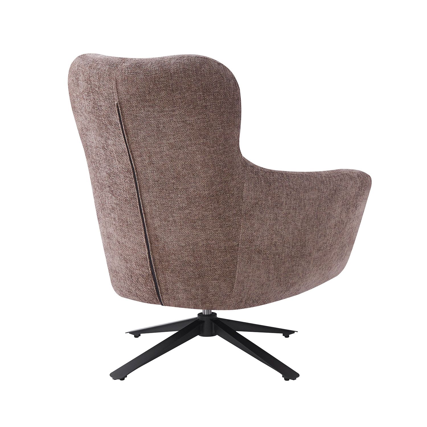 Lounge Chair Helga | size: Width: 90cm, Height: 99cm, Depth: 89cm | color: Brown | image: 2 | variant: 1004842