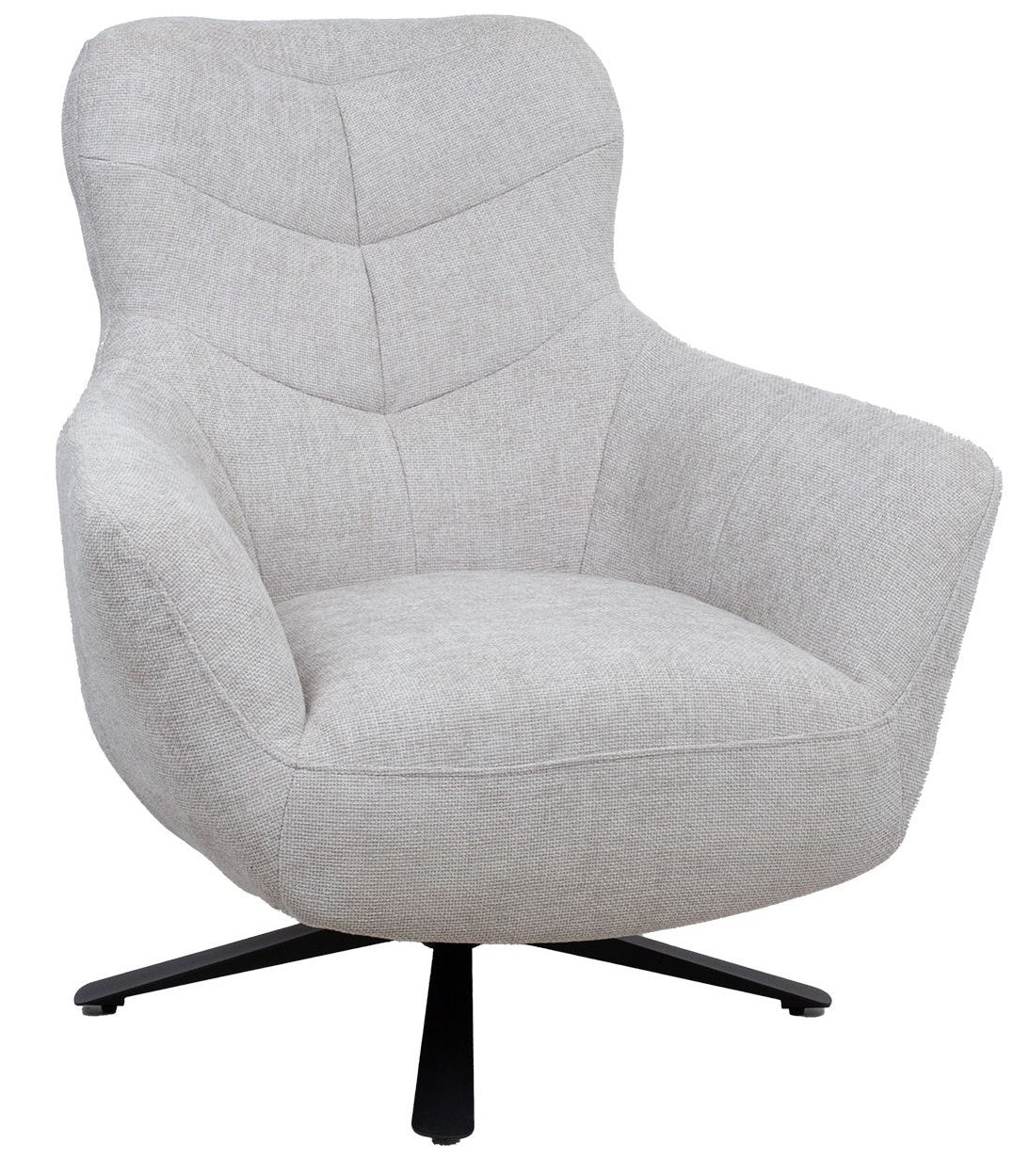 Lounge Chair Helga | size: Width: 90cm, Height: 99cm, Depth: 89cm | color: Gray | image: 0 | variant: 1004843
