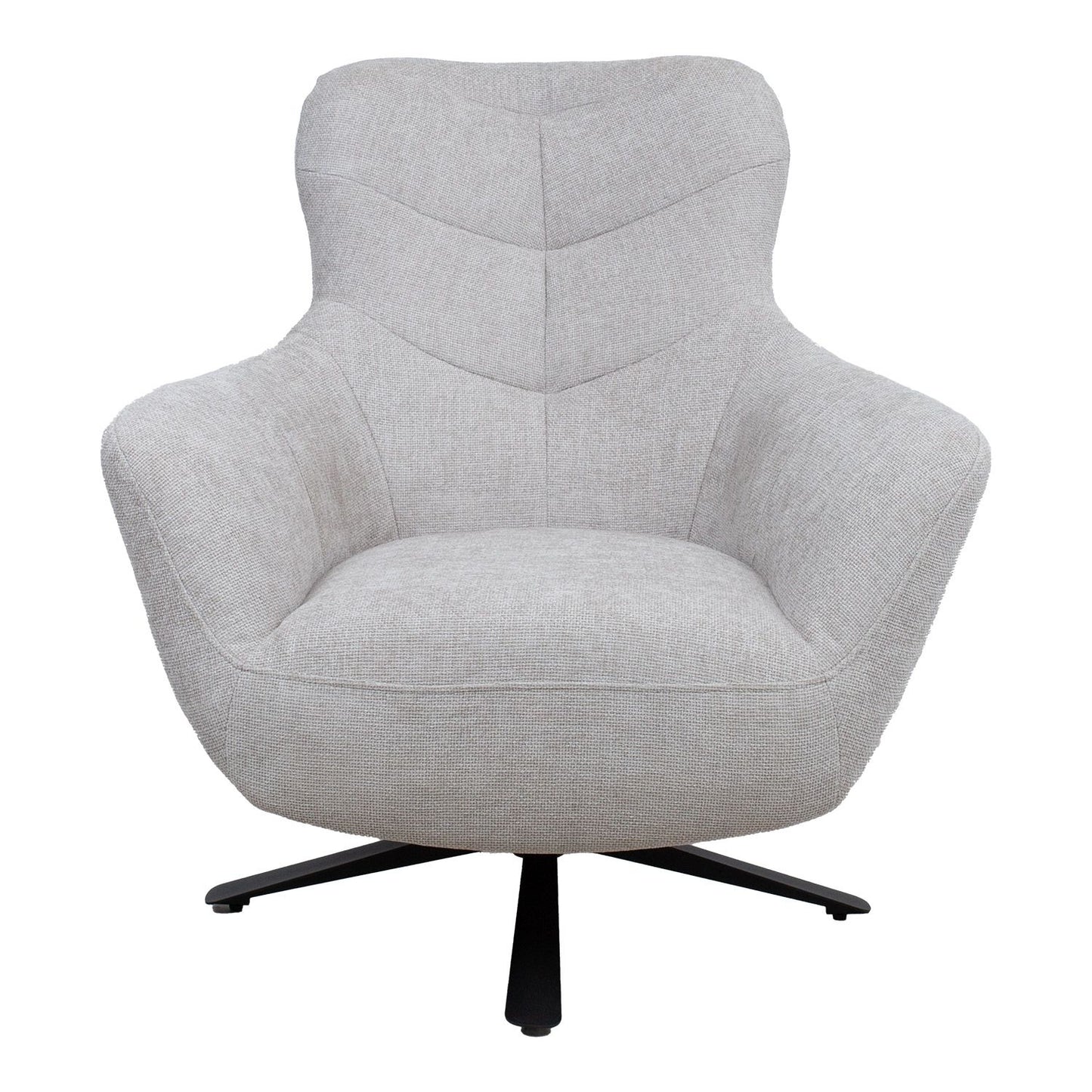 Lounge Chair Helga | size: Width: 90cm, Height: 99cm, Depth: 89cm | color: Gray | image: 1 | variant: 1004843