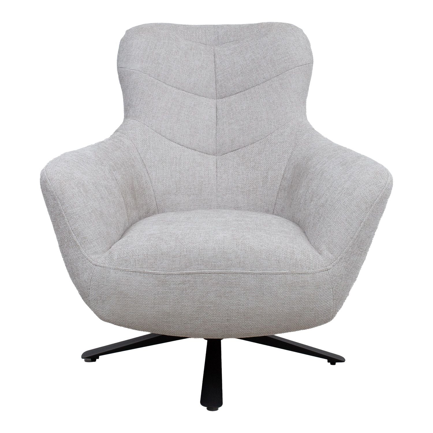 Lounge Chair Helga | size: Width: 90cm, Height: 99cm, Depth: 89cm | color: Gray | image: 1 | variant: 1004843