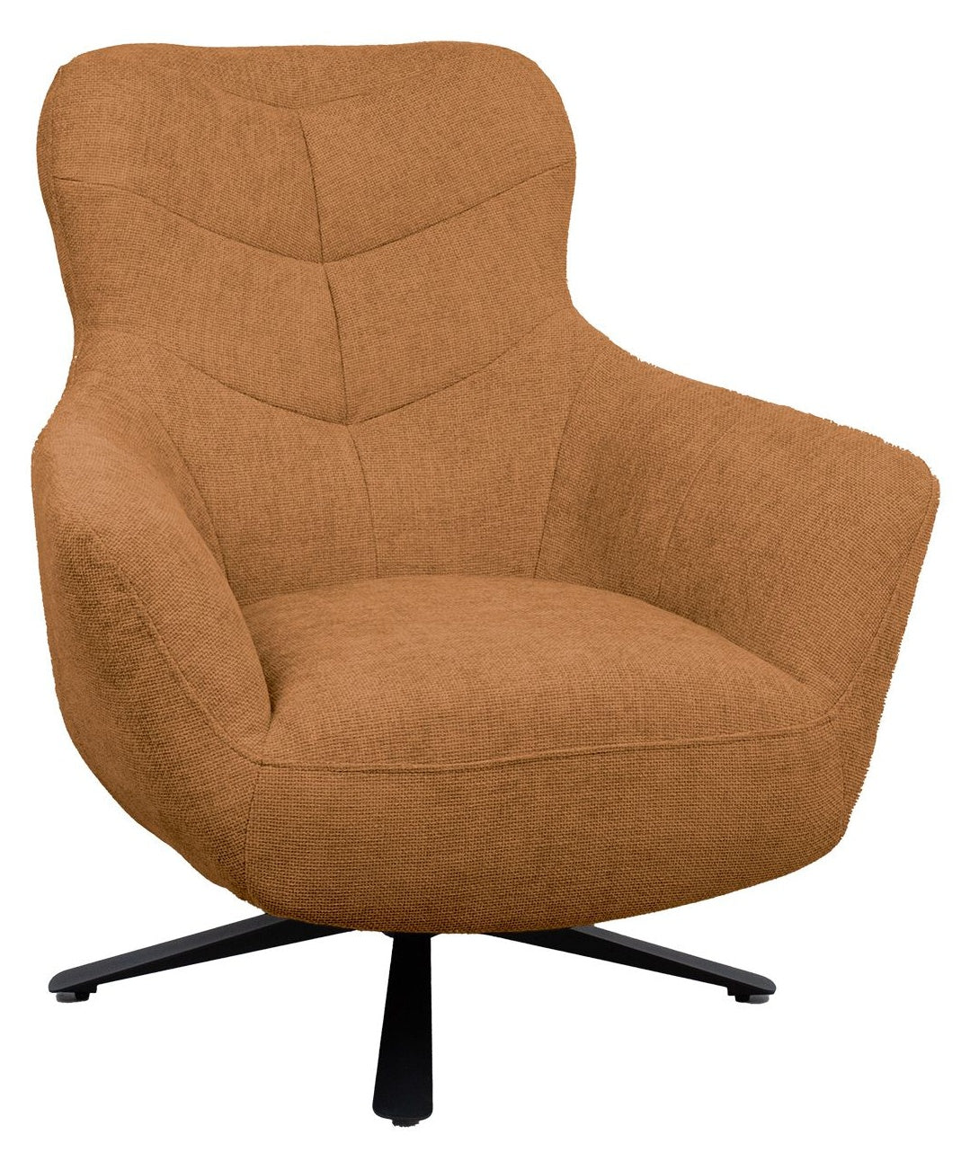 Lounge Chair Helga | size: Width: 90cm, Height: 99cm, Depth: 89cm | color: Orange | image: 0 | variant: 1004845