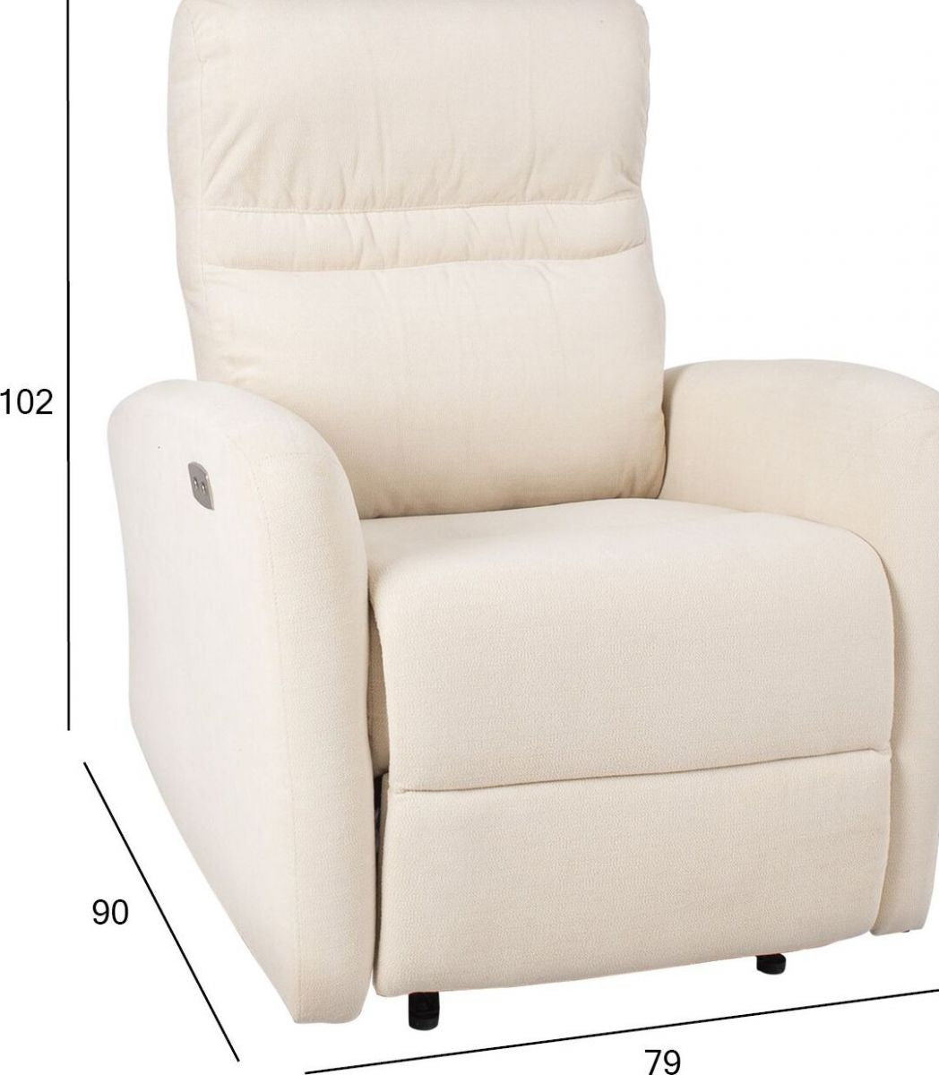 Lounge Chair Henley | size: Width: 79cm, Height: 102cm, Depth: 90cm | color: White | image: 4 | variant: 1001083