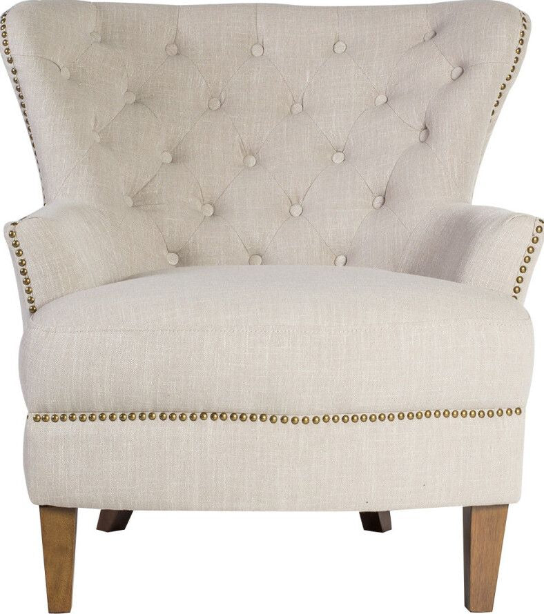 Lounge Chair Holmes 2 | size: Width: 85cm, Height: 98cm, Depth: 79cm | color: Beige | image: 2 | variant: 1011400