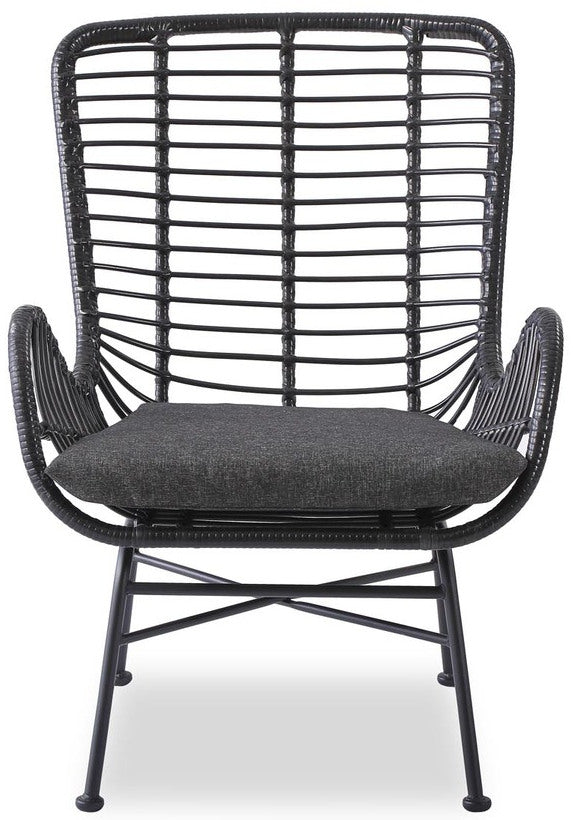 Lounge Chair Ikaro 2 | size: Width: 71cm, Height: 94cm, Depth: 70cm | color: Black | image: 4 | variant: 1016822