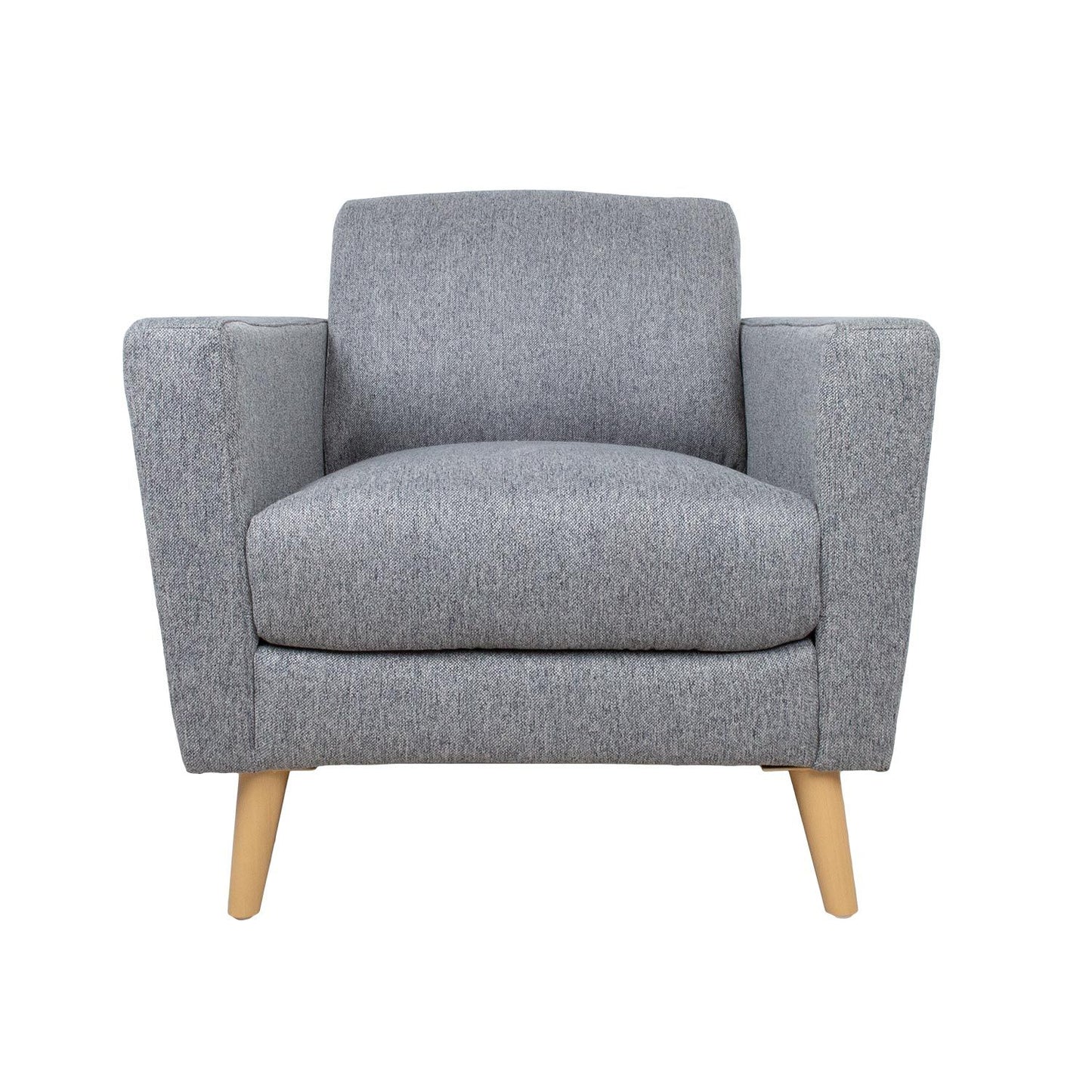 Lounge Chair Kaili | size: Width: 83cm, Height: 84cm, Depth: 84cm | color: Gray | image: 1 | variant: 1004853