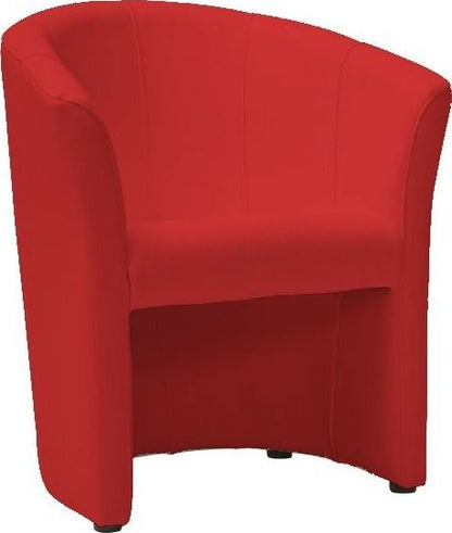 Lounge Chair Kingston upon Hull | size: Width: 60cm, Height: 76cm, Depth: 67cm | color: Red | image: 1 | variant: 1004264
