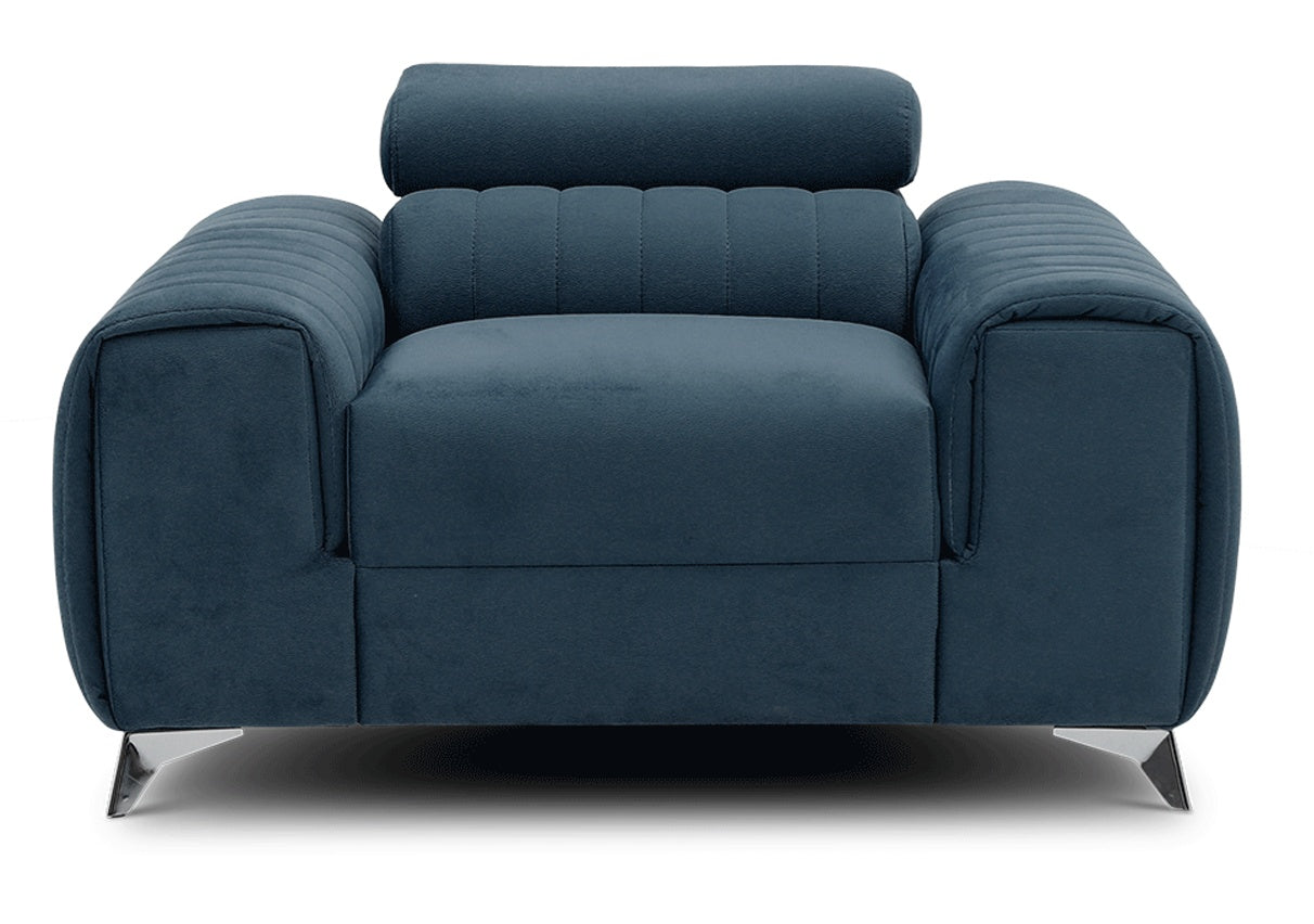 Lounge Chair Laurence | size: Width: 125cm, Height: 105cm, Depth: 97cm | color: Monolith | image: 0 | variant: 1004349
