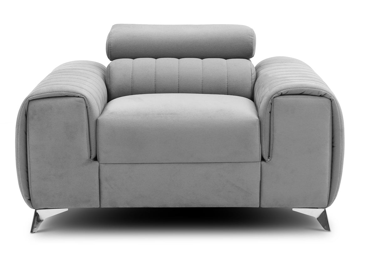 Lounge Chair Laurence | size: Width: 125cm, Height: 105cm, Depth: 97cm | color: Nube | image: 0 | variant: 1004334