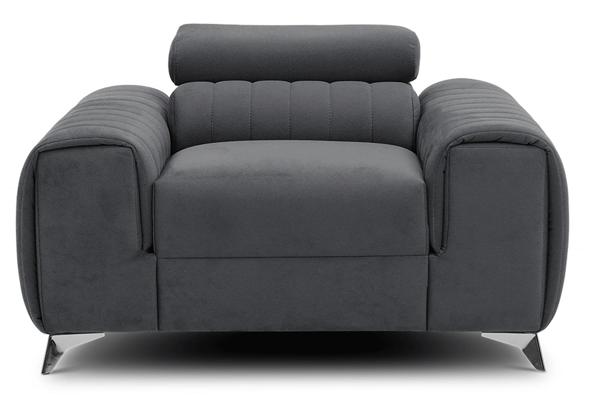 Lounge Chair Laurence | size: Width: 125cm, Height: 105cm, Depth: 97cm | color: Nube | image: 0 | variant: 1004338