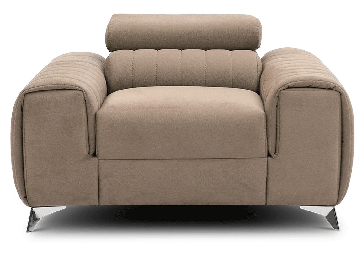 Lounge Chair Laurence | size: Width: 125cm, Height: 105cm, Depth: 97cm | color: Nube | image: 0 | variant: 1004341