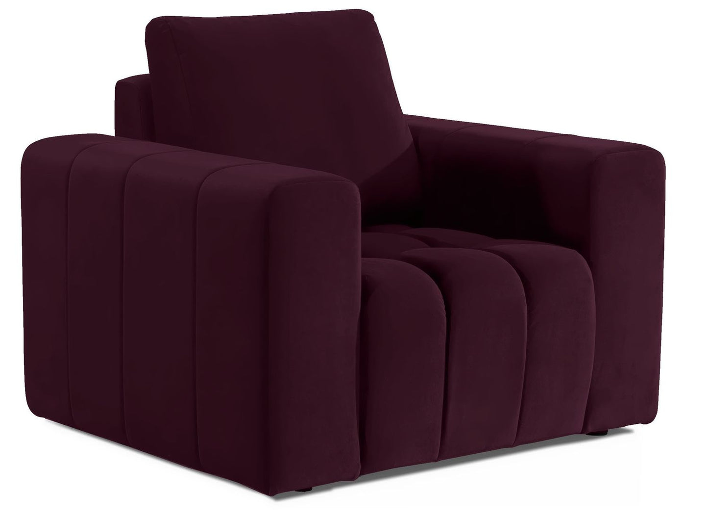 Lounge Chair Lazaro | size: Width: 108cm, Height: 85cm, Depth: 90cm | color: Mat/Velvet | image: 0 | variant: 1004365