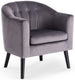 Lounge Chair Livorno | size: Width: 70cm, Height: 75cm, Depth: 64cm | color: Gray | image: 1 | variant: 1002777