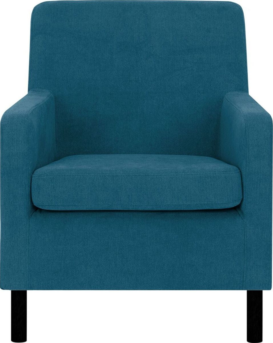 Lounge Chair Loone | size: Width: 68.5cm, Height: 84cm, Depth: 76cm | color: Blue | image: 2 | variant: 1004863