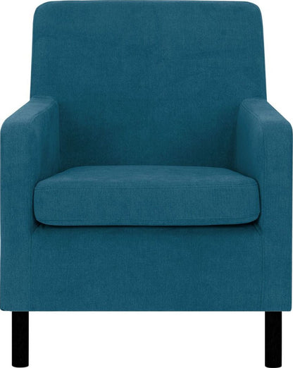 Lounge Chair Loone | size: Width: 68.5cm, Height: 84cm, Depth: 76cm | color: Blue | image: 2 | variant: 1004863
