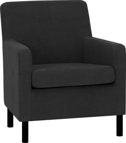 Lounge Chair Loone | size: Width: 68.5cm, Height: 84cm, Depth: 76cm | color: Gray | image: 1 | variant: 1004862