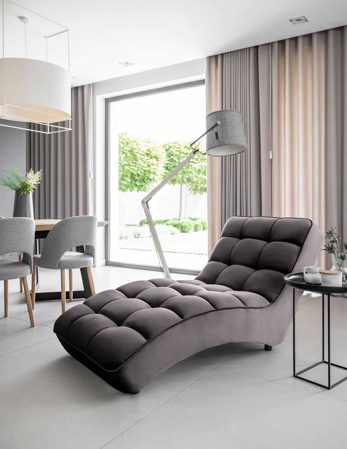 Lounge Chair Loren | size: Width: 85cm, Height: 85cm, Depth: 170cm | color: Loco | image: 1 | variant: 1004384