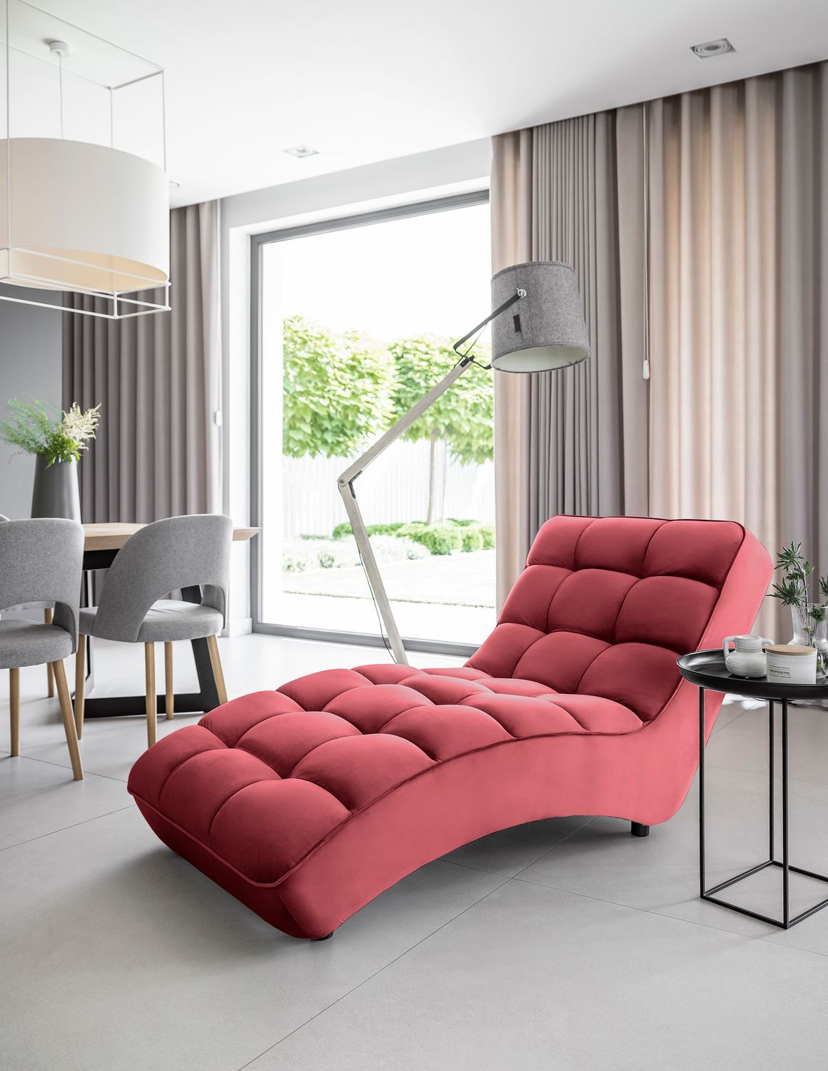 Lounge Chair Loren | size: Width: 85cm, Height: 85cm, Depth: 170cm | color: Loco | image: 1 | variant: 1004404