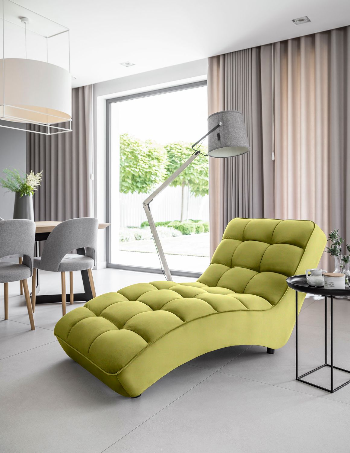 Lounge Chair Loren | size: Width: 85cm, Height: 85cm, Depth: 170cm | color: Loco | image: 1 | variant: 1004405