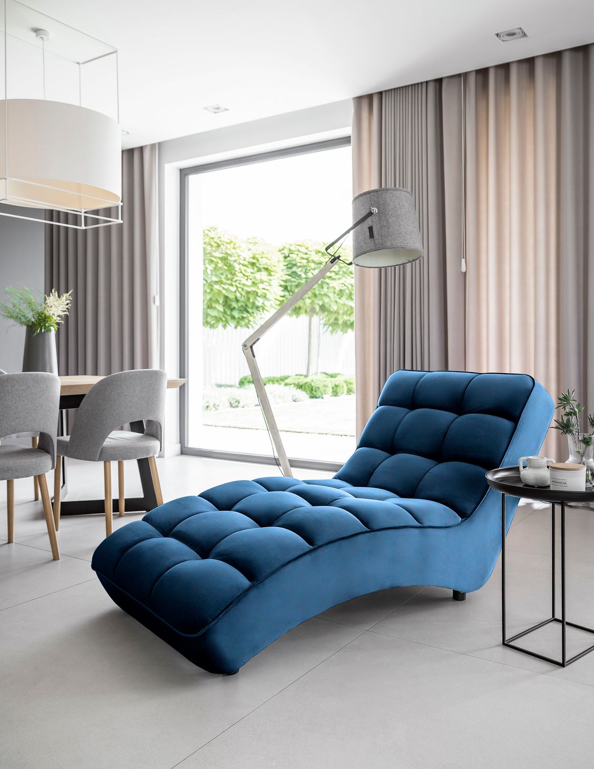 Lounge Chair Loren | size: Width: 85cm, Height: 85cm, Depth: 170cm | color: Loco | image: 1 | variant: 1004413