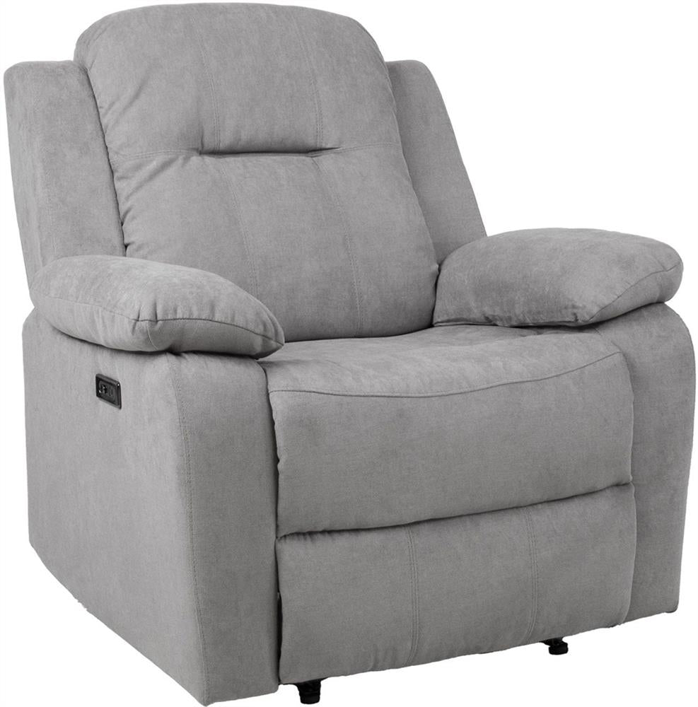 Lounge Chair Lowri | size: Width: 95cm, Height: 102cm, Depth: 99cm | color: Gray | image: 1 | variant: 1004865