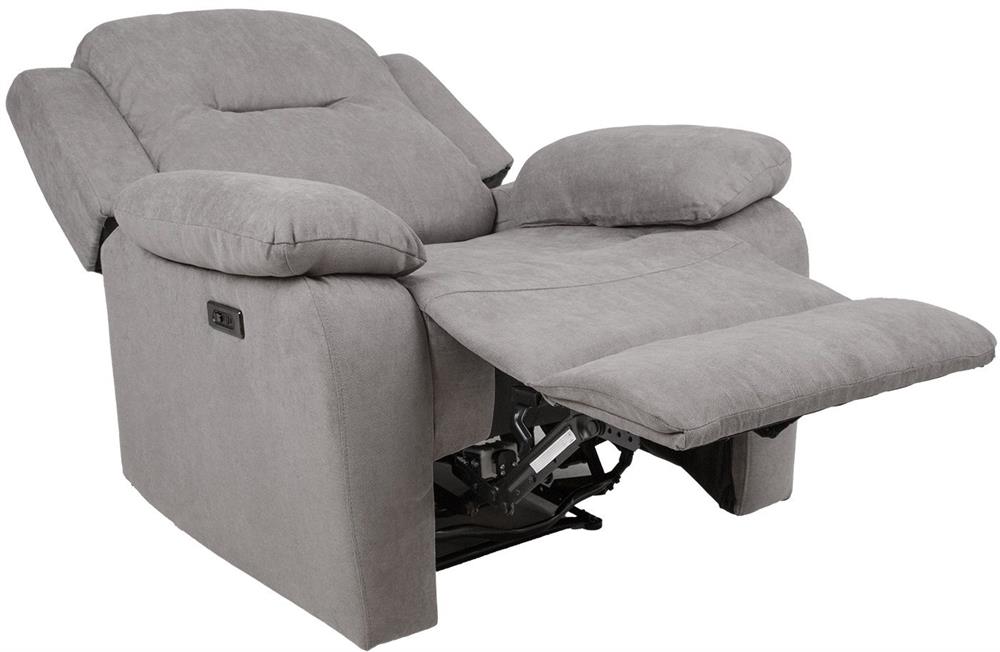 Lounge Chair Lowri | size: Width: 95cm, Height: 102cm, Depth: 99cm | color: Gray | image: 2 | variant: 1004865