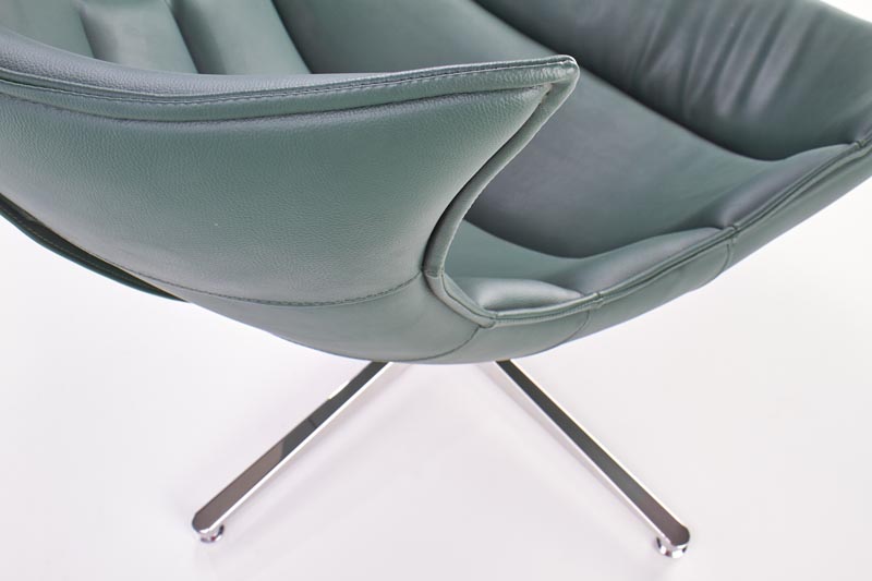 Lounge Chair Luxor | size: Width: 76cm, Height: 96cm, Depth: 84cm | color: Green | image: 3 | variant: 1004670