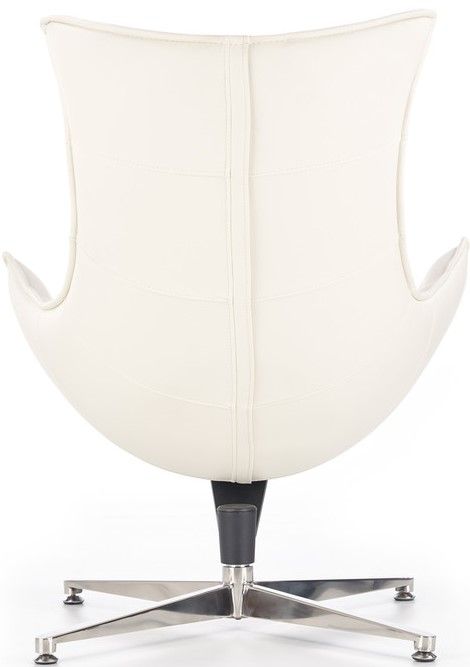 Lounge Chair Luxor | size: Width: 76cm, Height: 96cm, Depth: 84cm | color: White | image: 4 | variant: 1004667