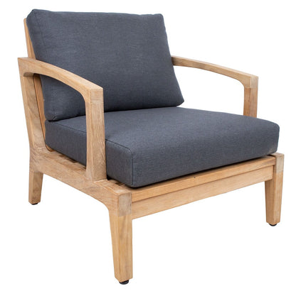 Lounge Chair Maldive | size: Width: 75cm, Height: 80cm, Depth: 90cm | color: Brown/Grey | image: 0 | variant: 1017817