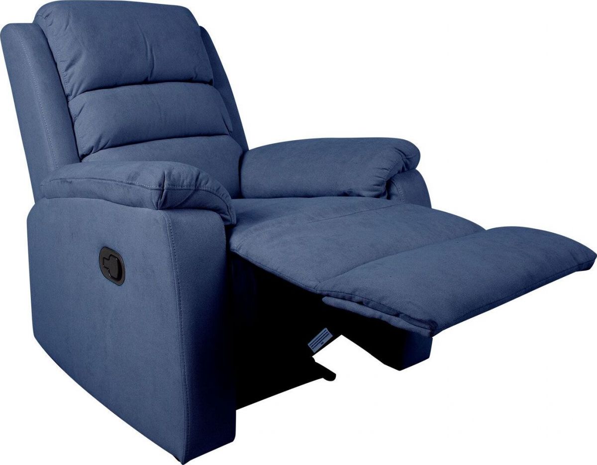 Lounge Chair Manuel | size: Width: 88cm, Height: 103cm, Depth: 95cm | color: Blue | image: 2 | variant: 1004868