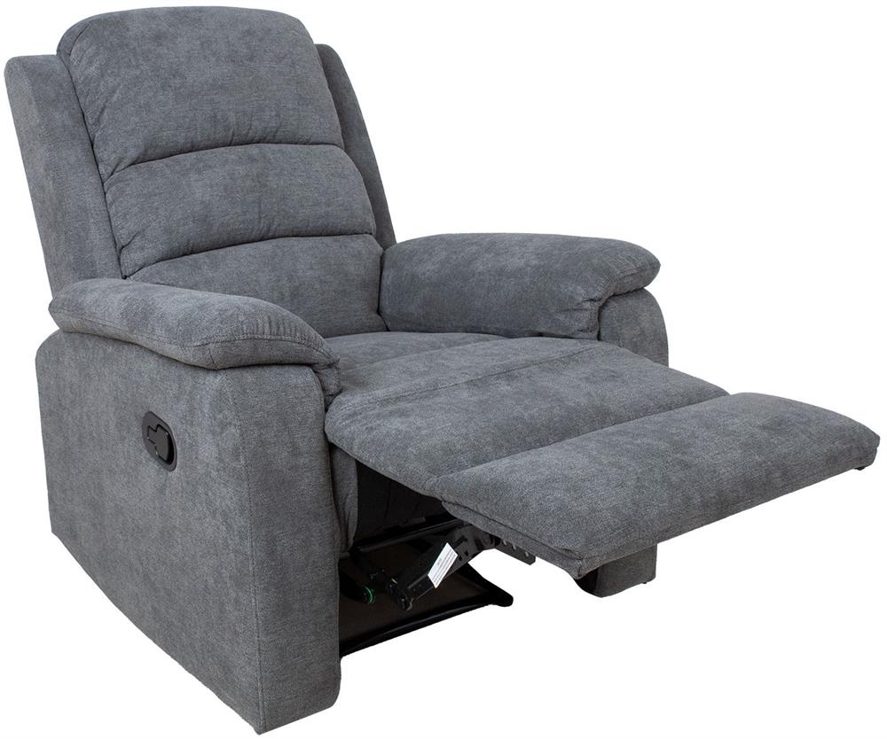 Lounge Chair Manuel | size: Width: 88cm, Height: 103cm, Depth: 95cm | color: Gray | image: 3 | variant: 1004869