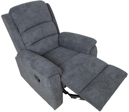 Lounge Chair Manuel | size: Width: 88cm, Height: 103cm, Depth: 95cm | color: Gray | image: 6 | variant: 1004869