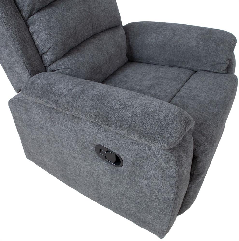 Lounge Chair Manuel | size: Width: 88cm, Height: 103cm, Depth: 95cm | color: Gray | image: 8 | variant: 1004869
