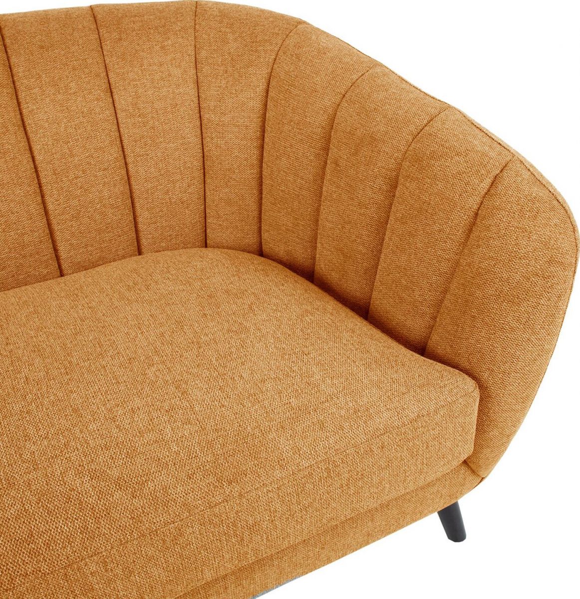 Lounge Chair Melody | size: Width: 100cm, Height: 76cm, Depth: 88cm | color: Orange | image: 5 | variant: 1004885