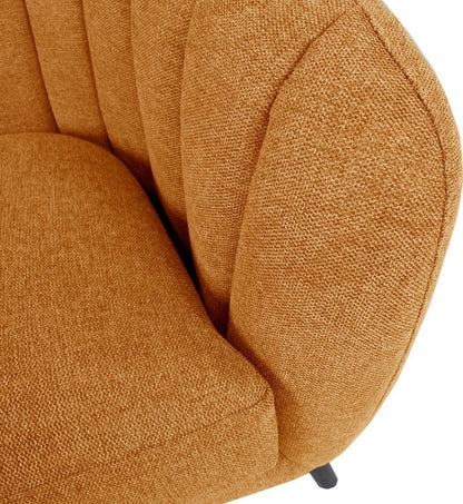 Lounge Chair Melody | size: Width: 100cm, Height: 76cm, Depth: 88cm | color: Orange | image: 8 | variant: 1004885