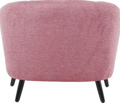 Lounge Chair Melody | size: Width: 100cm, Height: 76cm, Depth: 88cm | color: Pink | image: 4 | variant: 1004882