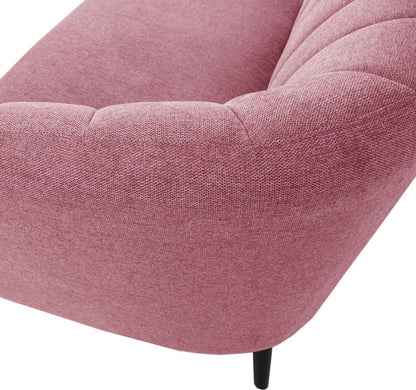 Lounge Chair Melody | size: Width: 100cm, Height: 76cm, Depth: 88cm | color: Pink | image: 9 | variant: 1004882
