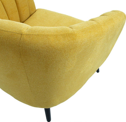 Lounge Chair Melody | size: Width: 100cm, Height: 76cm, Depth: 88cm | color: Yellow | image: 7 | variant: 1004881