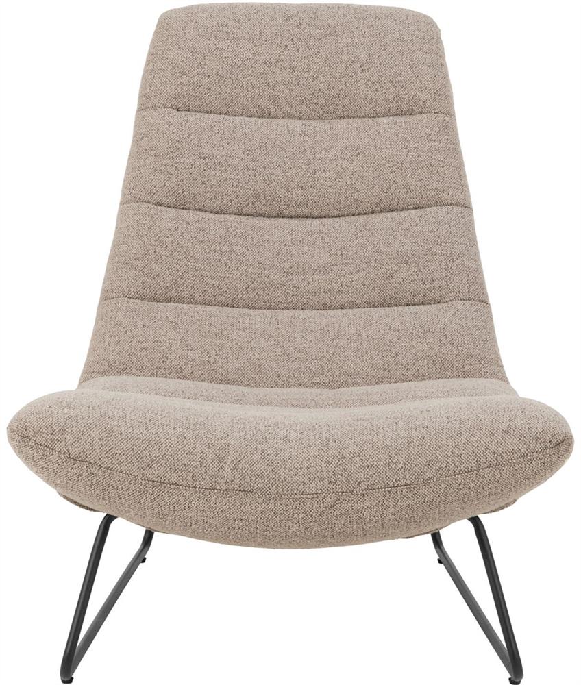 Lounge Chair Milford | size: Width: 82.5cm, Height: 97cm, Depth: 93cm | color: Beige | image: 2 | variant: 1004890