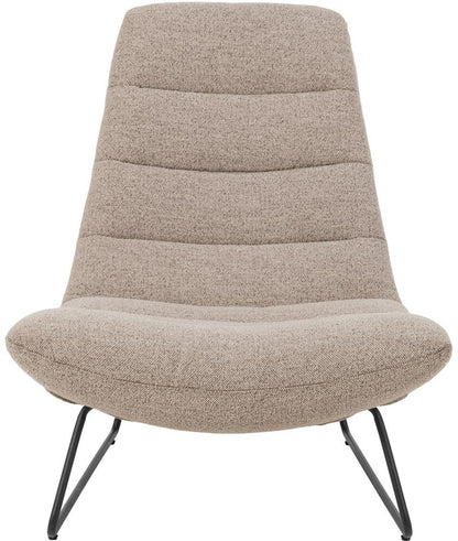 Lounge Chair Milford | size: Width: 82.5cm, Height: 97cm, Depth: 93cm | color: Beige | image: 2 | variant: 1004890