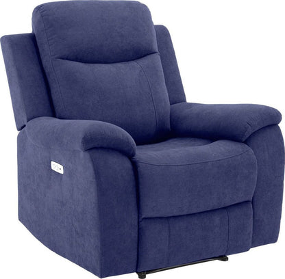 Lounge Chair Milo | size: Width: 97cm, Height: 103cm, Depth: 96cm | color: Blue | image: 1 | variant: 1004894