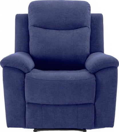 Lounge Chair Milo | size: Width: 97cm, Height: 103cm, Depth: 96cm | color: Blue | image: 3 | variant: 1004894