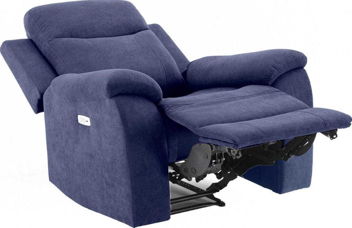 Lounge Chair Milo | size: Width: 97cm, Height: 103cm, Depth: 96cm | color: Blue | image: 4 | variant: 1004894