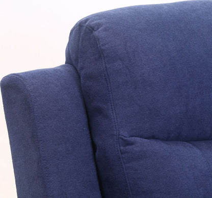 Lounge Chair Milo | size: Width: 97cm, Height: 103cm, Depth: 96cm | color: Blue | image: 5 | variant: 1004894