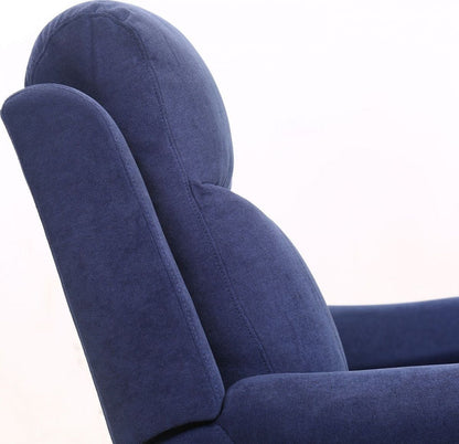 Lounge Chair Milo | size: Width: 97cm, Height: 103cm, Depth: 96cm | color: Blue | image: 7 | variant: 1004894