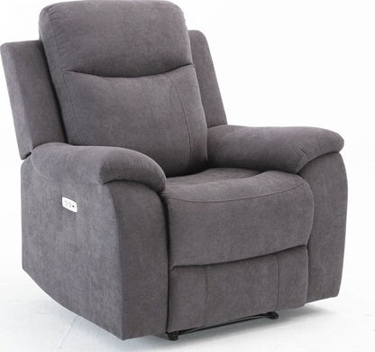 Lounge Chair Milo | size: Width: 97cm, Height: 103cm, Depth: 96cm | color: Gray | image: 1 | variant: 1004893