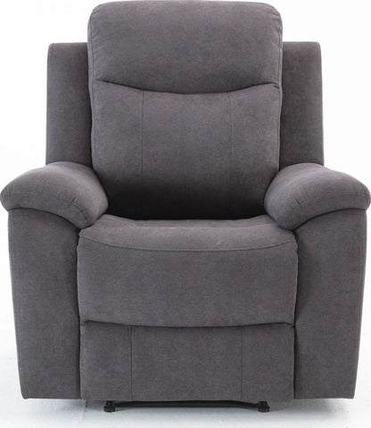 Lounge Chair Milo | size: Width: 97cm, Height: 103cm, Depth: 96cm | color: Gray | image: 2 | variant: 1004893